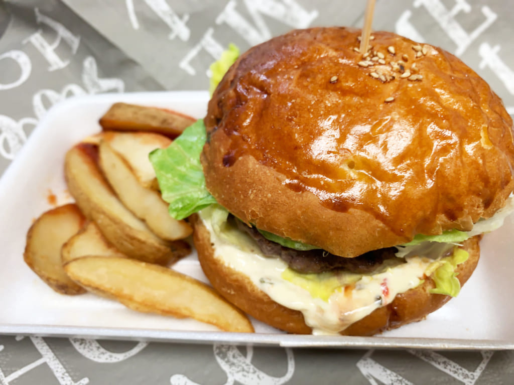 堺フレンチ レストランMori_ハンバーガー