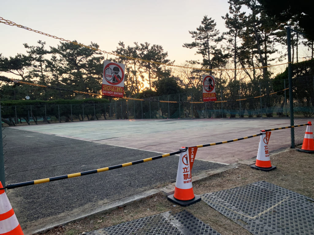 浜寺公園テニスコート