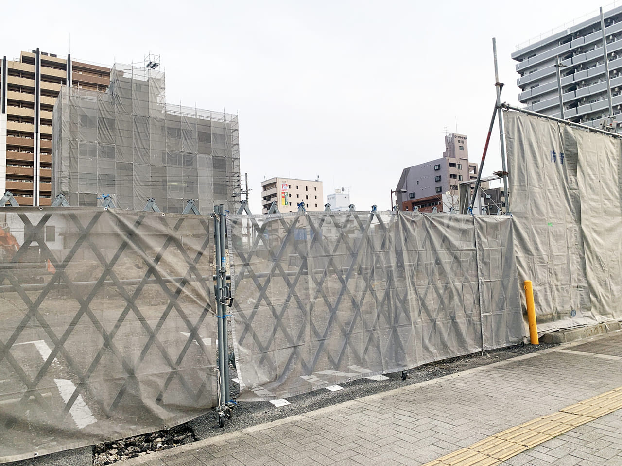 デニーズ堺宿院店_解体工事外観