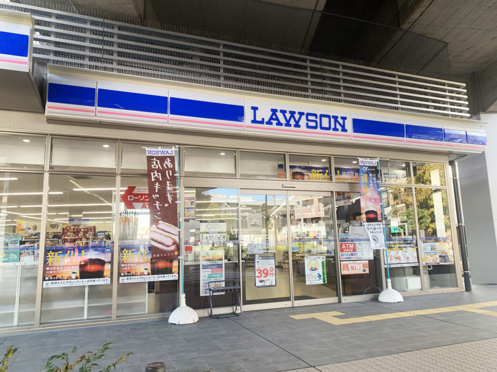 ローソン 南海七道駅前