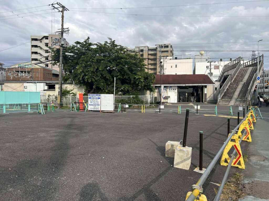 百舌鳥駅前工事３